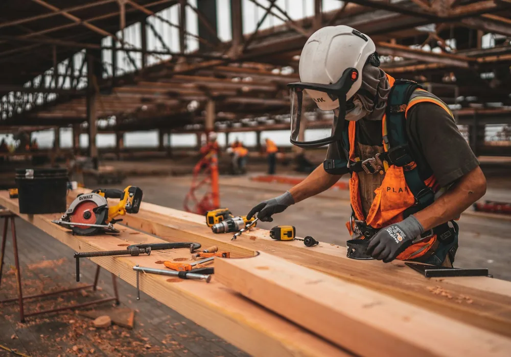 Crew on a Greater Boston job site